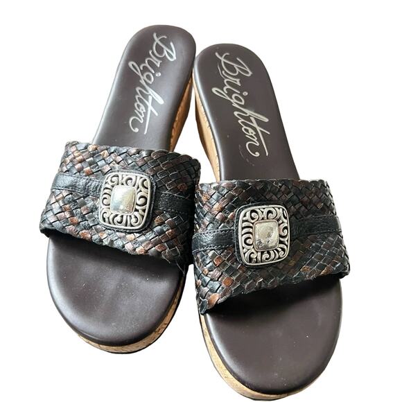 Brighton Shoes - Brighton Hamlet Woven Sandals Shoes Women’s 7.5
